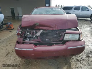 2002 Mercury Grand Marquis GS with VIN 2MEFM74W32X601525, listed as a Copart auction lot 43596635 with 60,498 mi miles and Salvage Title. Bid and sale history available at carsss.com. Image 5.