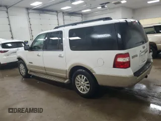 2007 Ford Expedition Max Eddie Bauer with VIN 1FMFK18567LA84940, listed as a Copart auction lot 46368655 with 270,553 mi miles and Clean Title. Bid and sale history available at DreamBid. Image 2.