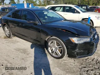 2016 Audi A6 2.0T Premium with VIN WAUFFAFC6GN057751, listed as a Copart auction lot 86647374 with 83,528 mi miles and Salvage Title. Bid and sale history available at carsss.com. Image 4.