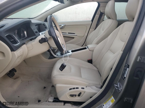 2015 Volvo V60 T5 Drive-E Premier with VIN YV140MEK8F1261621, listed as a Copart auction lot 73959574 with 74,546 mi miles and Salvage Title. Bid and sale history available at carsss.com. Image 7.