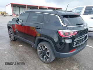 2018 Jeep Compass Limited with VIN 3C4NJDCB9JT238358, listed as a IAAI auction lot 42113754 with 105,266 mi miles and . Bid and sale history available at DreamBid. Image 3.