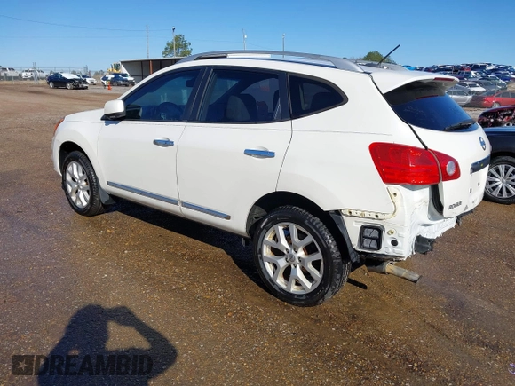 2013 Nissan Rogue S with VIN JN8AS5MT3DW509166, listed as a IAAI auction lot 41733859 with 126,619 mi miles and . Bid and sale history available at DreamBid. Image 3.