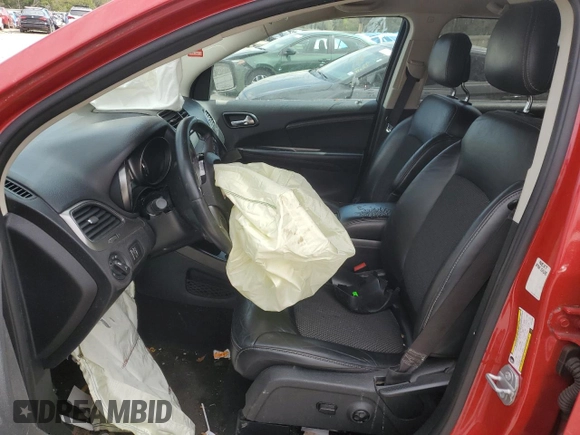 2017 Dodge Journey Crossroad Plus with VIN 3C4PDCGG4HT613860, listed as a Copart auction lot 58511275 with Not provided miles and Salvage title. Bid and sale history available at DreamBid. Image 7.
