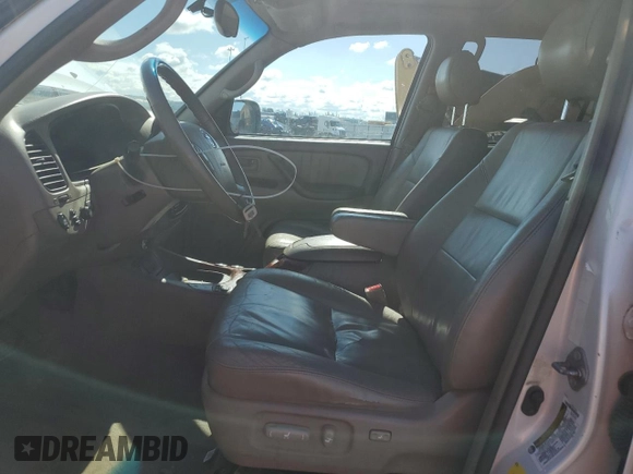 2005 Toyota Sequoia Limited with VIN 5TDBT48A55S240444, listed as a Copart auction lot 52815205 with 287,241 mi miles and Salvage Title. Bid and sale history available at DreamBid. Image 7.