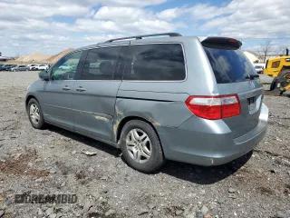 2005 Honda Odyssey EX with VIN 5FNRL38455B035925, listed as a Copart auction lot 51742315 with 213,322 mi miles and Clean Title. Bid and sale history available at carsss.com. Image 2.