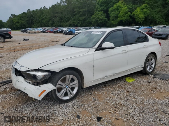 2016 BMW 3 Series 328i with VIN WBA8E9C56GK646865, listed as a Copart auction lot 55961825 with 137,665 mi miles and Salvage title. Bid and sale history available at DreamBid. Image 1.