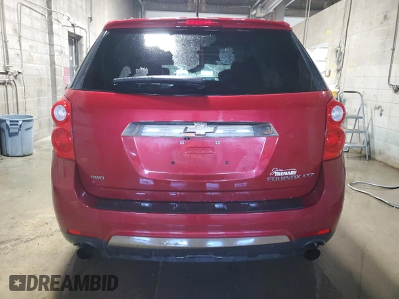 2015 Chevrolet Equinox LTZ with VIN 2GNFLHE33F6128226, listed as a Copart auction lot 52152535 with 133,835 mi miles and Salvage Title. Bid and sale history available at carsss.com. Image 6.
