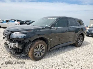 2024 Nissan Pathfinder S with VIN 5N1DR3AA6RC251354, listed as a Copart auction lot 56457795 with 36,589 mi miles and Salvage title. Bid and sale history available at DreamBid. Image 1.