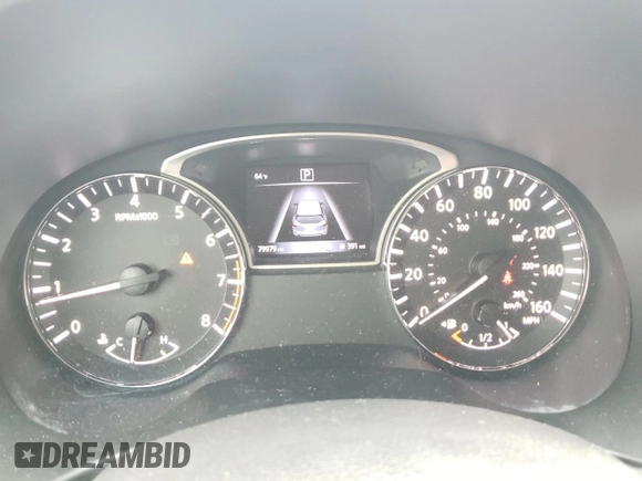 2016 Nissan Pathfinder Platinum with VIN 5N1AR2MN8GC646032, listed as a Copart auction lot 58304595 with 79,979 mi miles and Salvage title. Bid and sale history available at DreamBid. Image 9.