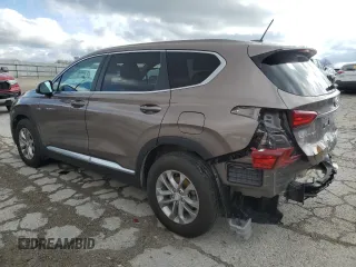 2020 Hyundai Santa Fe SE with VIN 5NMS23AD9LH264926, listed as a Copart auction lot 53809265 with 57,780 mi miles and Salvage title. Bid and sale history available at DreamBid. Image 2.