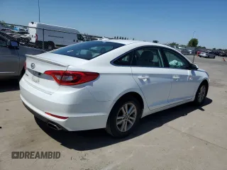 2017 Hyundai Sonata 2.4L with VIN 5NPE24AF5HH569841, listed as a Copart auction lot 53969815 with 45,993 mi miles and Salvage Title. Bid and sale history available at DreamBid. Image 3.