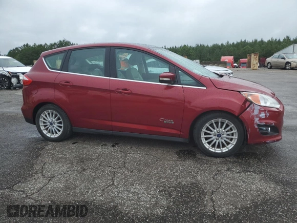 2013 Ford C-Max Energi SEL with VIN 1FADP5CU3DL536444, listed as a Copart auction lot 64052694 with 52,293 mi miles and Salvage Title. Bid and sale history available at carsss.com. Image 4.