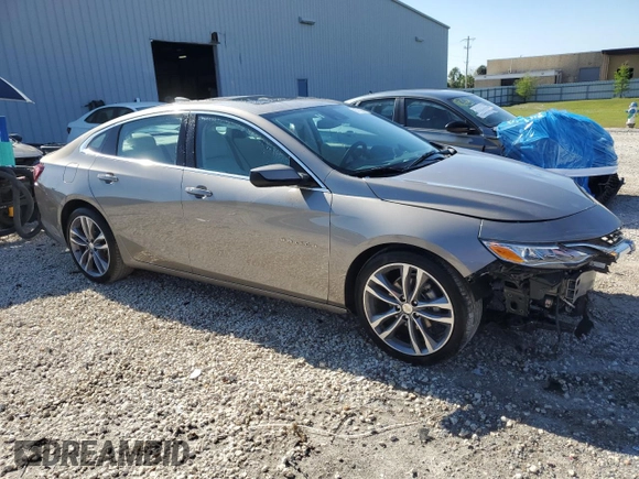 2024 Chevrolet Malibu LT with VIN 1G1ZE5STXRF244741, listed as a Copart auction lot 52980135 with 16,315 mi miles and Non Repairable. Bid and sale history available at DreamBid. Image 4.