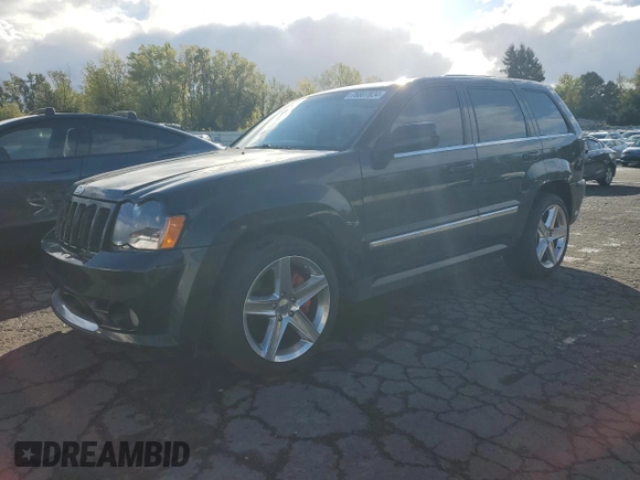 2008 Jeep Grand Cherokee SRT-8 with VIN 1J8HR78368C223775, listed as a Copart auction lot 76807824 with 156,937 mi miles and Clean Title. Bid and sale history available at carsss.com. Image 1.