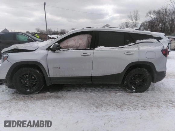 2022 GMC Terrain AT4 with VIN 3GKALYEV8NL238692, listed as a IAAI auction lot 41600473 with 35,768 mi miles and . Bid and sale history available at DreamBid. Image 14.