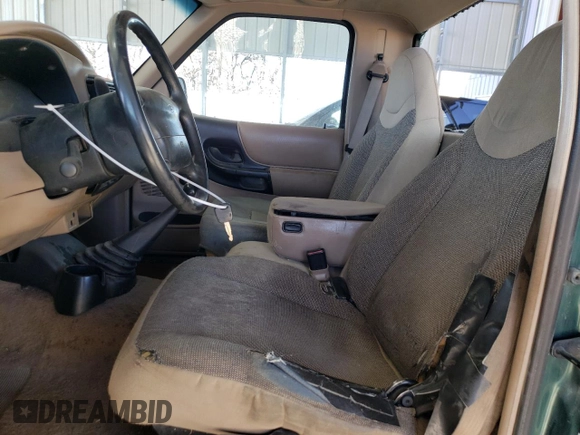 2000 Ford Ranger XL with VIN 1FTYR10V6YPB83482, listed as a Copart auction lot 47264635 with 0 mi miles and Salvage Title. Bid and sale history available at carsss.com. Image 7.
