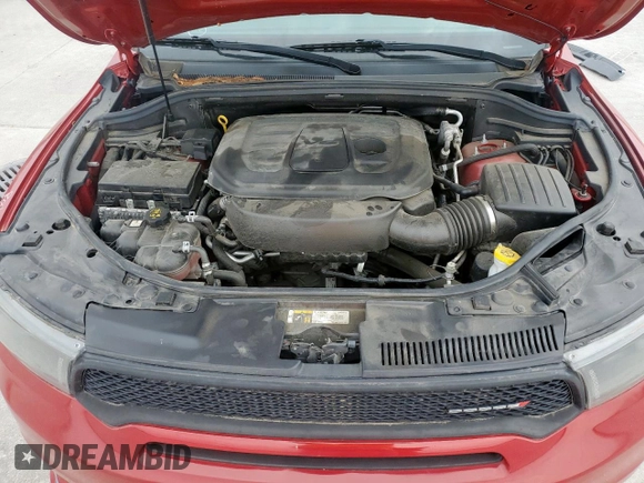 2019 Dodge Durango GT Plus with VIN 1C4RDJDG2KC739168, listed as a Copart auction lot 53700155 with 97,307 mi miles and Salvage title. Bid and sale history available at DreamBid. Image 12.
