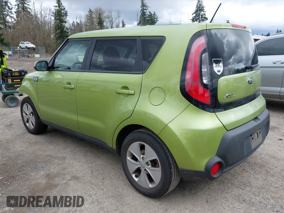 2015 Kia Soul with VIN KNDJN2A20F7801786, listed as a IAAI auction lot 41934766 with 85,251 mi miles. Bid and sale history available at carsss.com. Image 3.