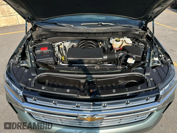 2023 Chevrolet Suburban Premier with VIN 1GNSCFKD0PR550962, listed as a Copart auction lot 63825105 with 24,722 mi miles and Salvage title. Bid and sale history available at DreamBid. Image 6.