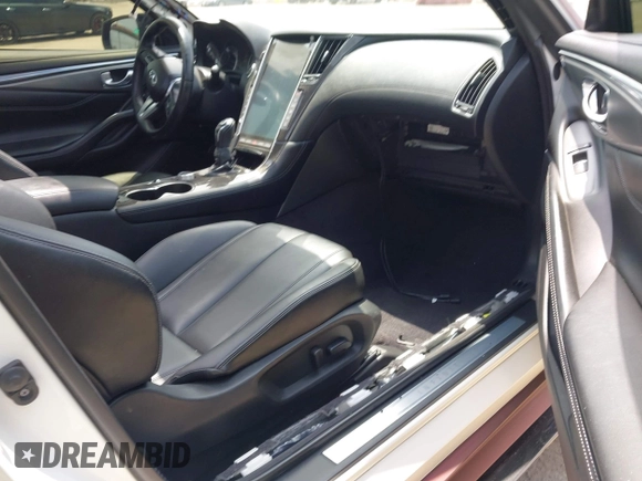 2017 Infiniti Q60 Premium with VIN JN1CV7EK0HM110992, listed as a IAAI auction lot 42561643 with 65,928 mi miles and . Bid and sale history available at DreamBid. Image 5.
