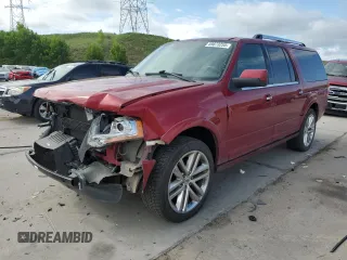 2015 Ford Expedition Max Limited z VIN 1FMJK1KT5FEF01923, wystawiony jako Copart lot #59873255 z przebiegiem 242 656 mil mil oraz Szkoda całkowita • Salvage title. Historia ofert i sprzedaży dostępna na DreamBid. Obrazek 1.