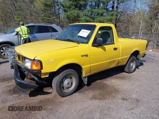 1996 Ford Ranger XL with VIN 1FTCR10A2TUC07584, listed as a IAAI auction lot 42102111 with 104,384 mi miles and . Bid and sale history available at carsss.com. Image 2.