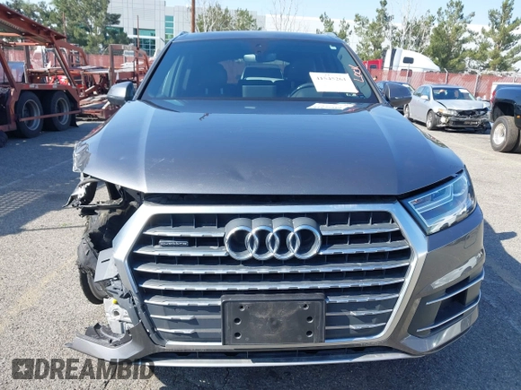 2019 Audi Q7 Premium with VIN WA1AHAF71KD016656, listed as a IAAI auction lot 41545261 with 63,394 mi miles and . Bid and sale history available at DreamBid. Image 6.