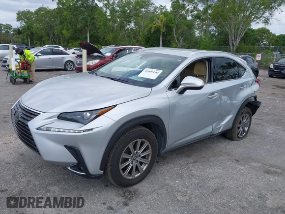 2019 Lexus NX with VIN JTJYARBZ2K2123089, listed as a IAAI auction lot 41909100 with 126,710 mi miles. Bid and sale history available at carsss.com. Image 18.