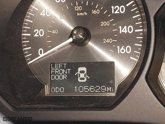 2006 Lexus GS 300 with VIN JTHCH96S760014083, listed as a IAAI auction lot 41723099 with 105,629 mi miles. Bid and sale history available at carsss.com. Image 7.