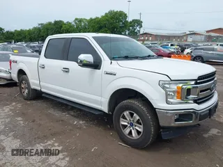2018 Ford F-150 XL with VIN 1FTFW1E56JFA19198, listed as a IAAI auction lot 42537857 with 213,868 mi miles and . Bid and sale history available at DreamBid. Image 1.