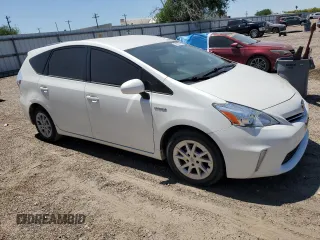 2014 Toyota Prius Two with VIN JTDZN3EU7EJ014310, listed as a Copart auction lot 51576725 with Not Provided miles and Salvage Title. Bid and sale history available at DreamBid. Image 4.