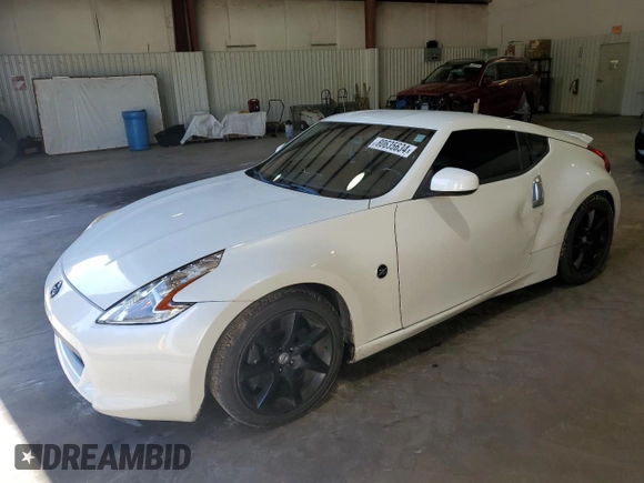 2010 Nissan 370Z Touring with VIN JN1AZ4EH8AM505975, listed as a Copart auction lot 80635634 with 107,404 mi miles and Salvage Title. Bid and sale history available at carsss.com. Image 1.