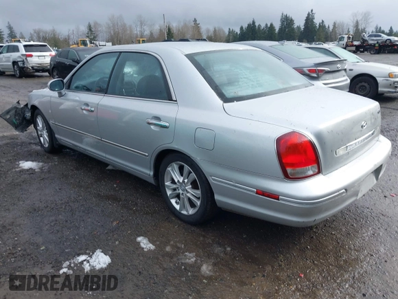 2003 Hyundai XG with VIN KMHFU45EX3A239639, listed as a IAAI auction lot 41473400 with 273,972 mi miles and . Bid and sale history available at DreamBid. Image 3.
