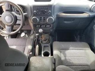 2012 Jeep Wrangler Sport with VIN 1C4AJWAG7CL258762, listed as a Copart auction lot 45012874 with Not provided miles and Non repairable. Bid and sale history available at DreamBid. Image 8.