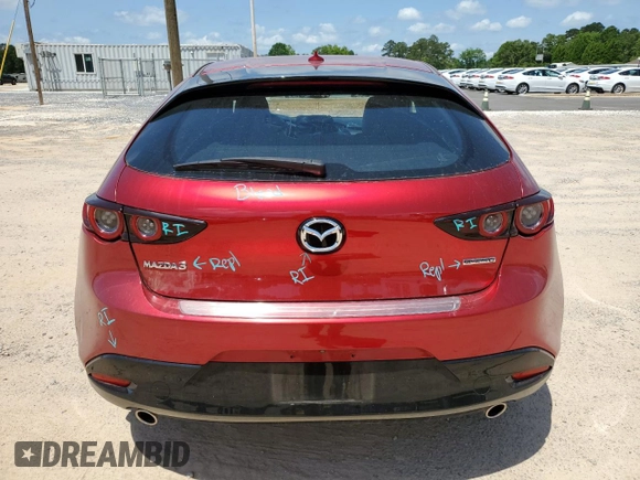 2021 Mazda 3 Premium with VIN JM1BPAML4M1317178, listed as a Copart auction lot 56008305 with 104,380 mi miles and Salvage title. Bid and sale history available at DreamBid. Image 6.