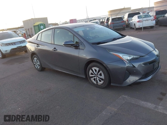 2018 Toyota Prius Two with VIN JTDKBRFU6J3582025, listed as a IAAI auction lot 41681244 with 77,504 mi miles and . Bid and sale history available at carsss.com. Image 1.