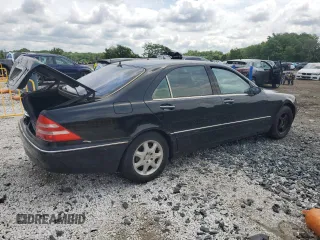 2001 Mercedes-Benz S 320/430/500 с VIN WDBNG75J31A195954, выставлен на аукционе Copart как лот 60406655 с пробегом Не указан миль и Списание • Salvage title. История ставок и продаж доступна на DreamBid. Изображение 3.