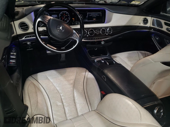 2015 Mercedes-Benz S 550 with VIN WDDUG8FB0FA110107, listed as a Copart auction lot 44601705 with 102,800 mi miles and Clean Title. Bid and sale history available at DreamBid. Image 8.