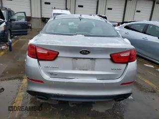 2015 Kia Optima EX with VIN 5XXGN4A71FG433773, listed as a Copart auction lot 43358985 with 53,262 mi miles and Salvage Title. Bid and sale history available at carsss.com. Image 6.