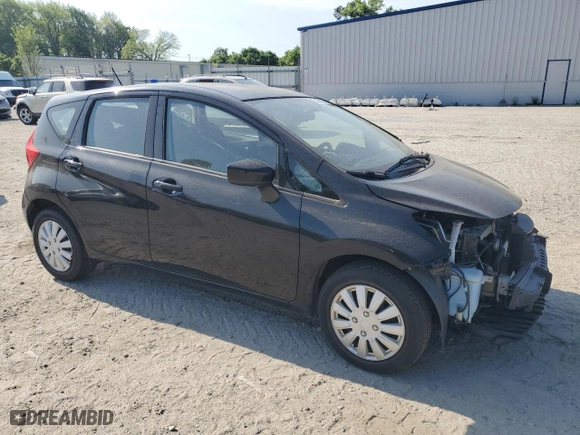 2016 Nissan Versa Note S with VIN 3N1CE2CP2GL390229, listed as a Copart auction lot 53470325 with 66,236 mi miles and Salvage Title. Bid and sale history available at carsss.com. Image 4.