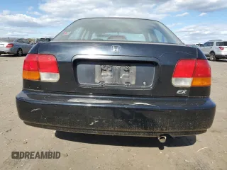 1998 Honda Civic EX with VIN 2HGEJ8645WH526772, listed as a Copart auction lot 74694624 with 195,038 mi miles and Salvage Title. Bid and sale history available at carsss.com. Image 6.