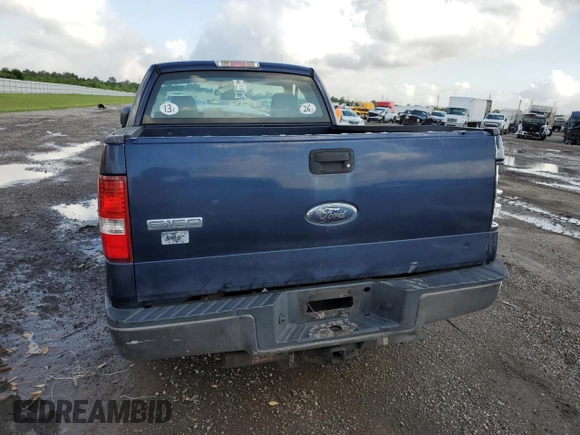 2006 Ford F-150 XL with VIN 1FTRF12276NB34865, listed as a Copart auction lot 54017475 with Not provided miles and Salvage title. Bid and sale history available at DreamBid. Image 6.