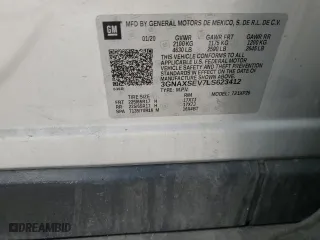 2020 Chevrolet Equinox LS with VIN 3GNAXSEV7LS623412, listed as a Copart auction lot 51258085 with 0 mi miles and Non Repairable. Bid and sale history available at carsss.com. Image 13.