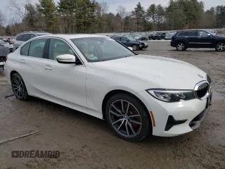 2019 BMW 3 Series 330i xDrive with VIN 3MW5R7J50K8B03200, listed as a Copart auction lot 46158365 with 67,827 mi miles and Salvage Title. Bid and sale history available at DreamBid. Image 4.