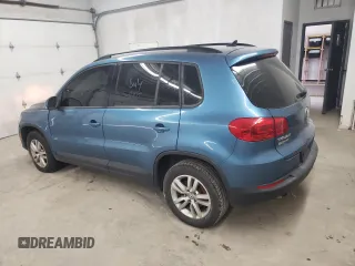 2017 Volkswagen Tiguan S with VIN WVGBV7AX8HW501835, listed as a Copart auction lot 58415625 with 117,017 mi miles and Clean title. Bid and sale history available at DreamBid. Image 2.