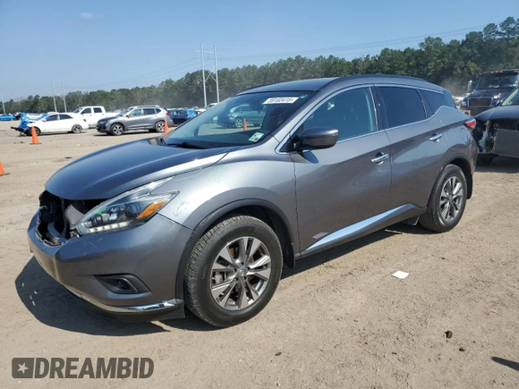 2018 Nissan Murano S z VIN 5N1AZ2MG2JN113445, wystawiony jako Copart lot #59163415 z przebiegiem 159 644 mil mil oraz Szkoda całkowita • Salvage title. Historia ofert i sprzedaży dostępna na DreamBid. Obrazek 1.