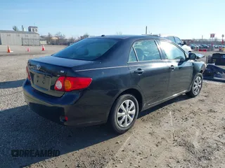 2009 Toyota Corolla with VIN JTDBL40E499035734, listed as a IAAI auction lot 41887480 with 46,511 mi miles. Bid and sale history available at carsss.com. Image 4.