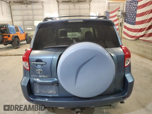 2006 Toyota RAV4 with VIN JTMZK33V666000407, listed as a Copart auction lot 85781444 with 360,528 mi miles and Clean Title. Bid and sale history available at carsss.com. Image 6.
