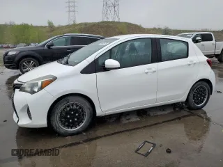 2015 Toyota Yaris L with VIN VNKKTUD32FA033118, listed as a Copart auction lot 56031875 with 111,306 mi miles and Salvage Title. Bid and sale history available at DreamBid. Image 1.