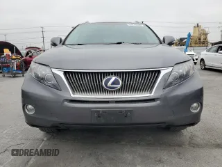 2012 Lexus RX 450h with VIN JTJBC1BA8C2433180, listed as a Copart auction lot 53273535 with 166,620 mi miles and Salvage Title. Bid and sale history available at DreamBid. Image 5.
